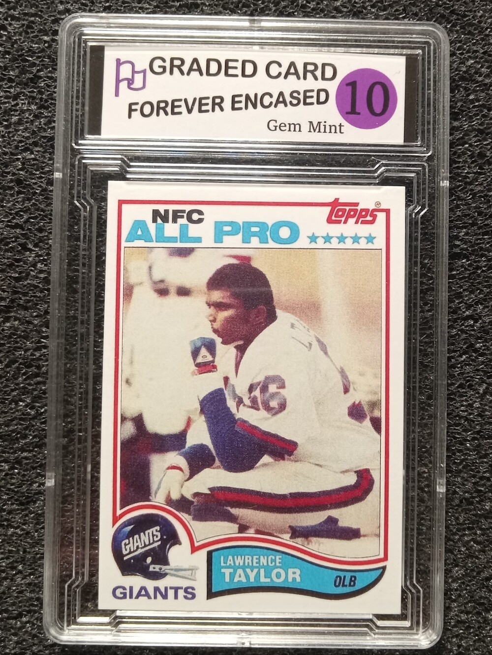 Lawerence Taylor New York Giants HOF Football Rookie Card